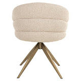 Richmond Interiors Zendaya Swivel Chair – Biscotti