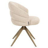 Richmond Interiors Zendaya Swivel Chair – Biscotti