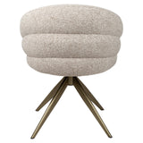Richmond Interiors Zendaya Swivel Chair – Cayenne Brown
