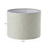 Richmond Interiors Zera Lampshade – Biscotti – 40cm