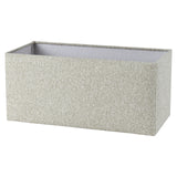 Richmond Interiors Zera Rectangular Lampshade – Biscotti – Small