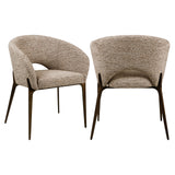 Richmond Kenzi Dining Chair – Mocca Linear