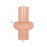 Richmond Interiors Alison Vase – Salmon – Large