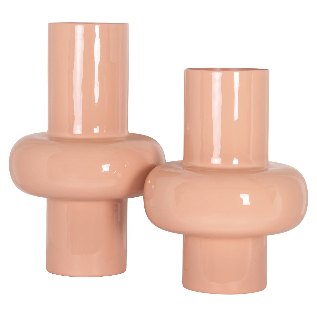 Richmond Interiors Alison Vase – Salmon – Large