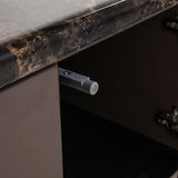Richmond Interiors Almundi TV Cabinet - Chocolate Brown