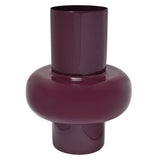 Richmond Interiors Ashlyn Vase – Burgundy – Small