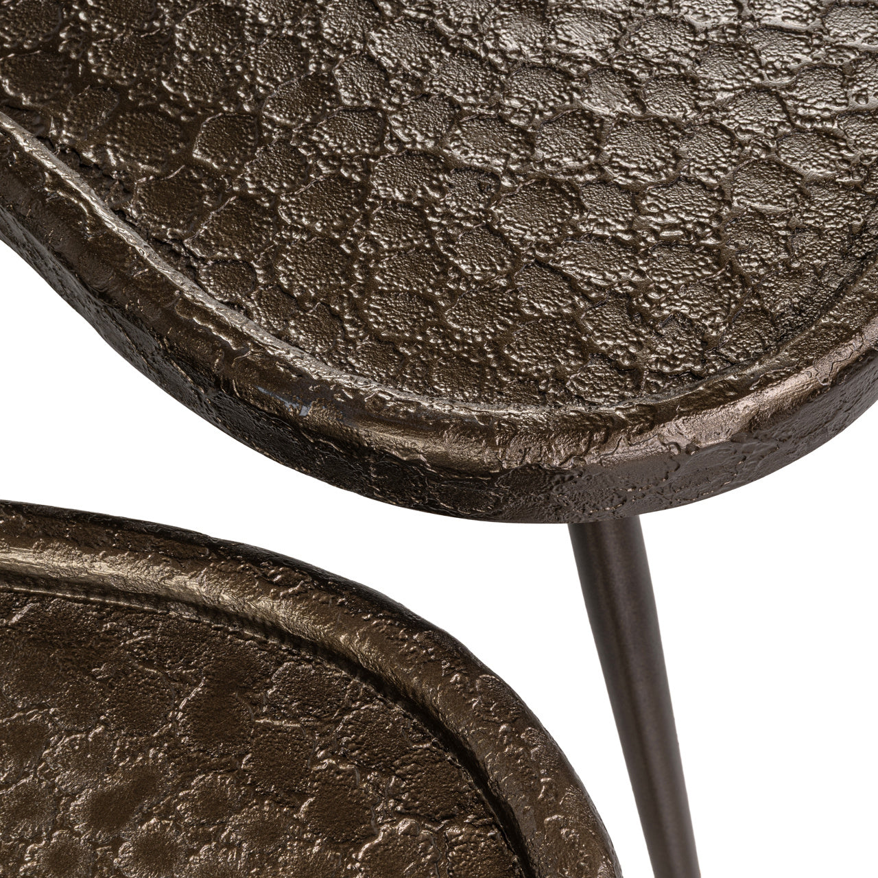 Richmond Interiors Bean Coffee Table – Set of 2 – Bronze