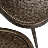 Richmond Interiors Bean Coffee Table – Set of 2 – Bronze