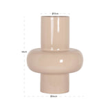 Richmond Interiors Benice Vase – Tapioca – Small