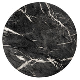 Richmond Interiors Bosco Side Table – Black Faux Marble