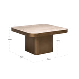 Richmond Interiors Claridge Coffee Table - Small