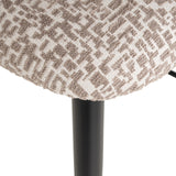 Richmond Interiors Dantes Bar Stool – Natural Geo