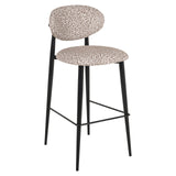 Richmond Interiors Dantes Bar Stool – Natural Geo