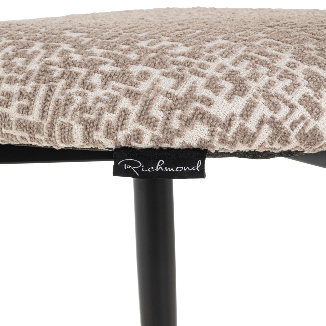Richmond Interiors Dantes Bar Stool – Natural Geo