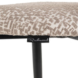 Richmond Interiors Dantes Bar Stool – Natural Geo