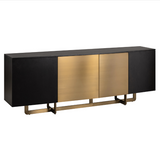 Richmond Interiors Dax Sideboard – Charcoal
