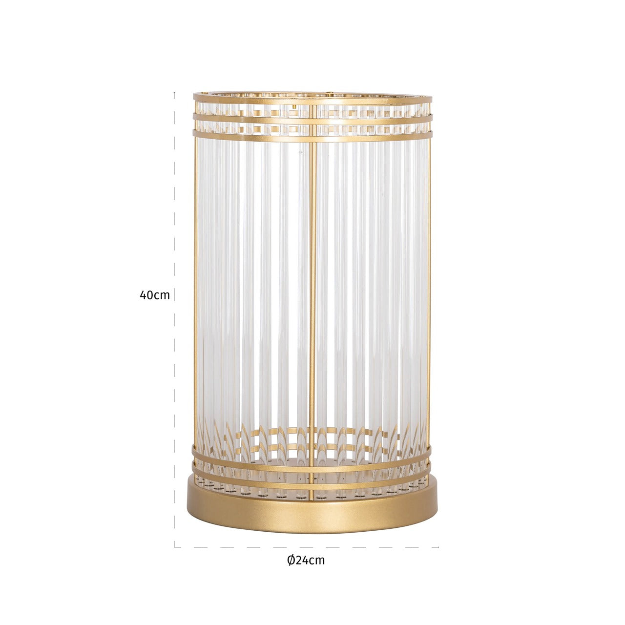 Richmond Interiors Dyara Hurricane Lamp – Large