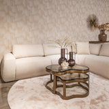 Richmond Interiors Fairfield Coffee Table - Set of 2 - Antique Brass