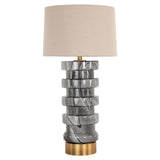 Richmond Interiors Jaylee Table Lamp – Black & White