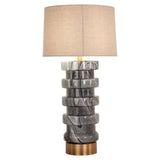 Richmond Interiors Jaylee Table Lamp – Black & White