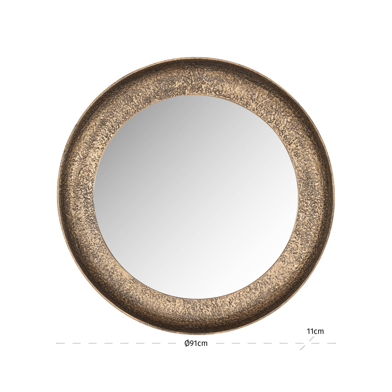 Richmond Interiors Laraya Mirror - Gold