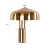 Richmond Interiors Linzy Table Lamp – Brass