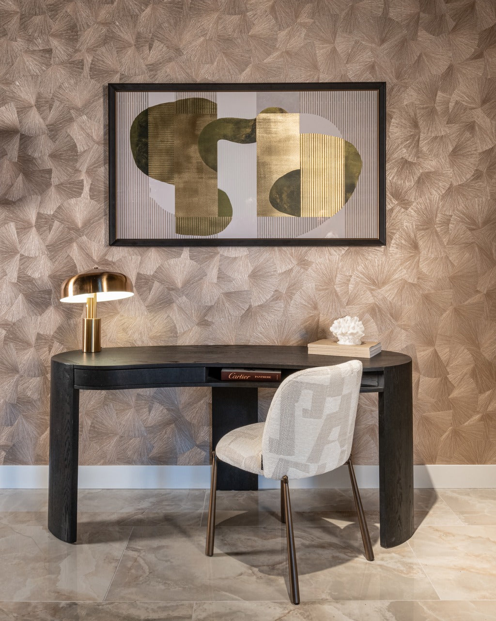 Richmond Interiors Linzy Table Lamp – Brass