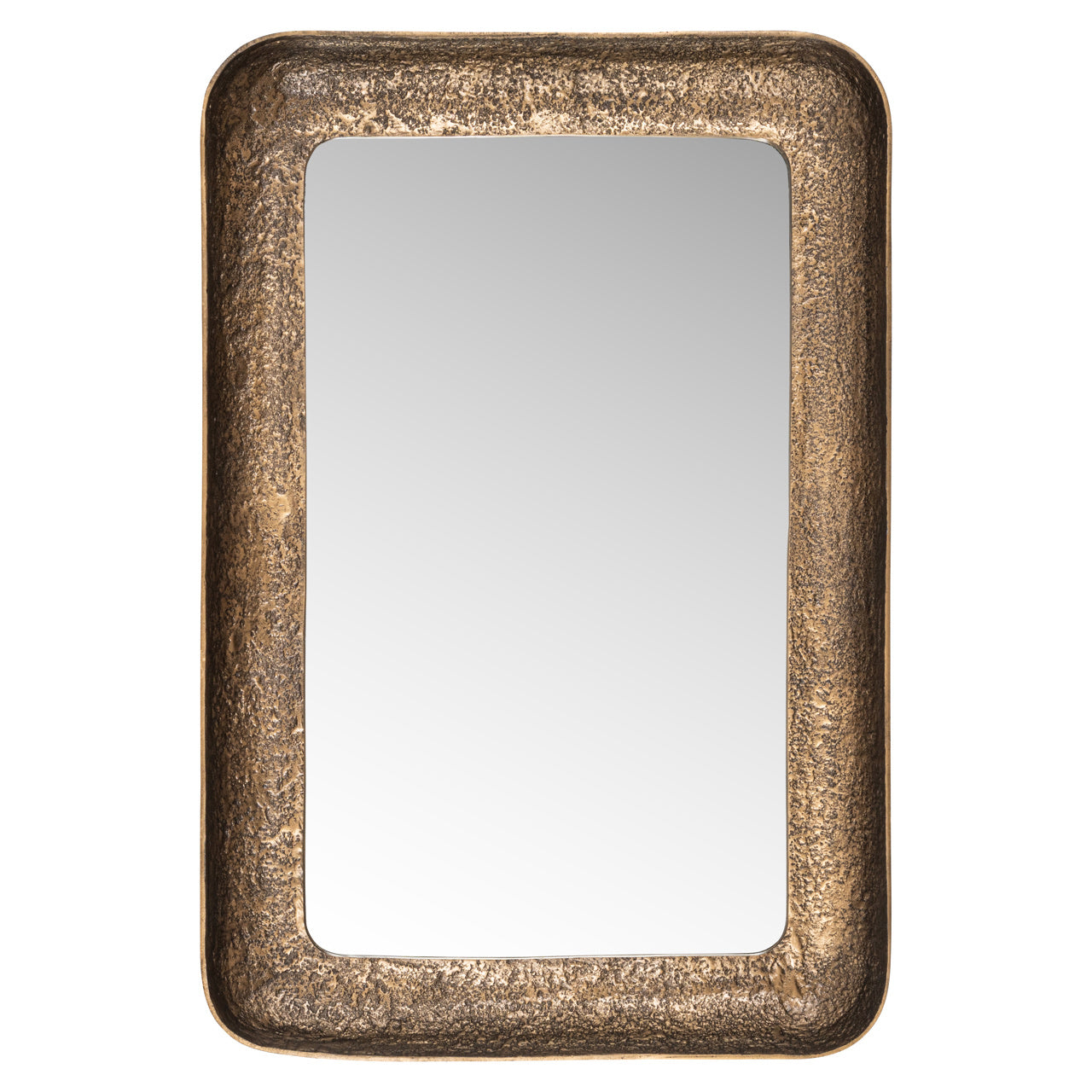 Richmond Interiors Loan Mirror - Antique Brass