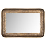 Richmond Interiors Loan Mirror - Antique Brass