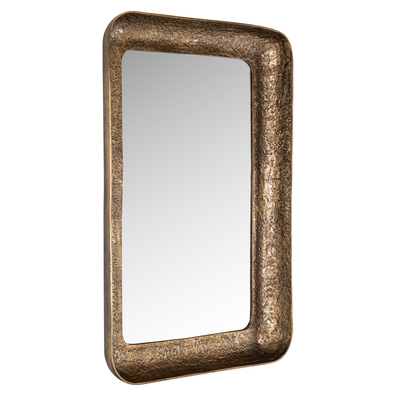 Richmond Interiors Loan Mirror - Antique Brass
