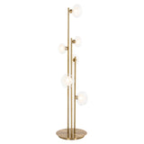 Richmond Interiors Luva Floor Lamp – Brass