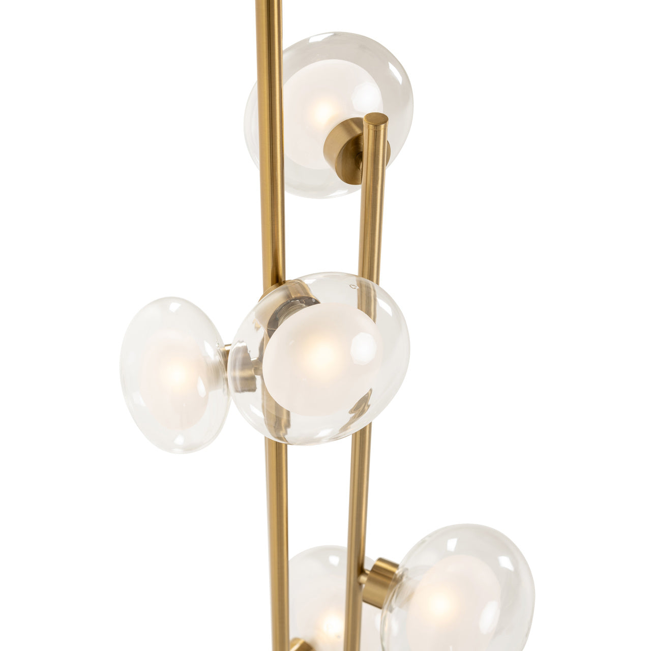 Richmond Interiors Luva Floor Lamp – Brass