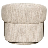 Richmond Interiors Marina Swivel Lounge Chair – Natural Blockweave