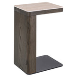 Richmond Interiors Nando Sofa Side Table – Brown
