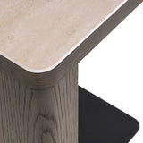 Richmond Interiors Nando Sofa Side Table – Brown