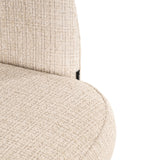 Richmond Interiors Nikki Swivel Bar Stool – Niagara Beige Chenille