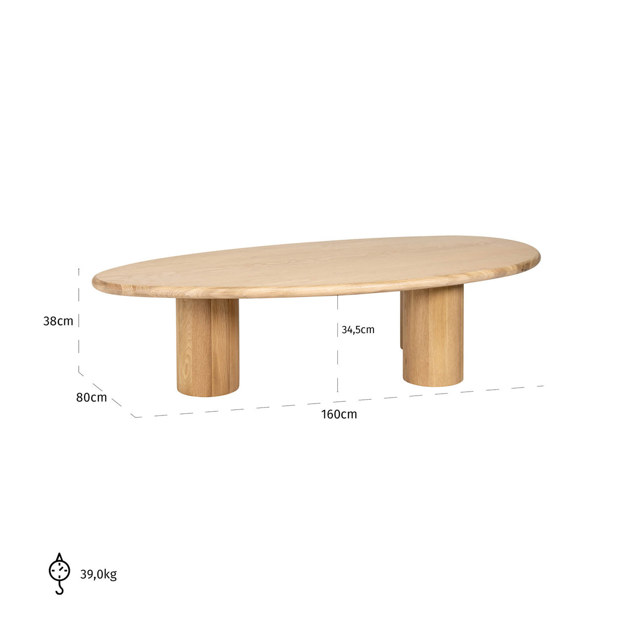 Richmond Interiors Oakley Coffee Table