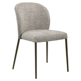 Richmond Interiors Stacker Dining Chair – Set of 2 – Earth Tweed