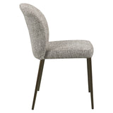 Richmond Interiors Stacker Dining Chair – Set of 2 – Earth Tweed