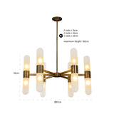 Richmond Interiors Tricon Chandelier – Bronze