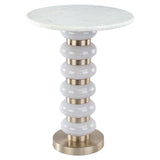 Richmond Interiors Villeray End Table – White