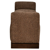 Richmond Interiors Winslov Bench – Brown Blockweave