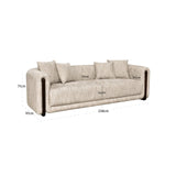 Richmond Interiors Winslov Sofa – Natural Softweave