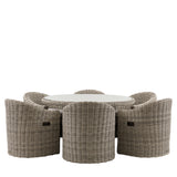 Riviera Outdoor Dining Set - 6 Seater