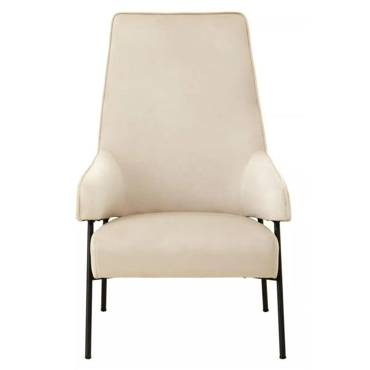 Elara Chair – Cream Velvet