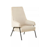 Elara Chair – Cream Velvet