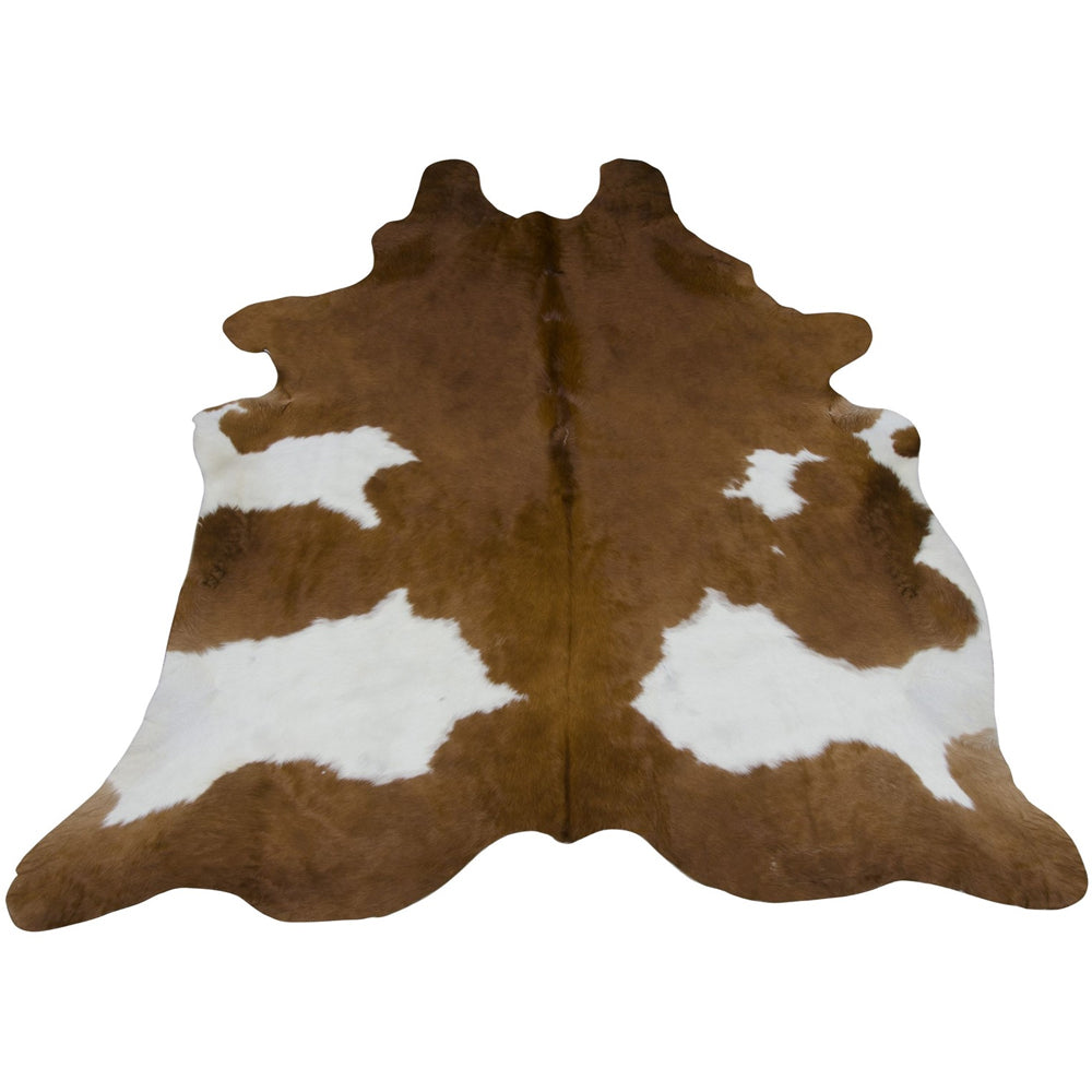 Ryker Cowhide in Brown and White
