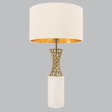 Livingsley Rylan Table Lamp – White