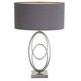RV Astley Oval Rings Table Lamp – Nickel
