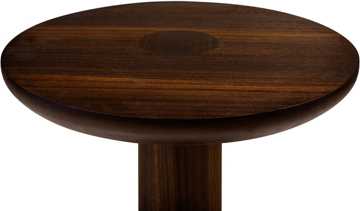 Sandringham Side Table with Smoked Eucalyptus Veneer